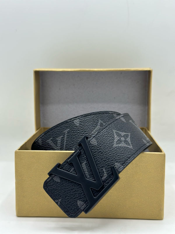 LV Belt Black Flower