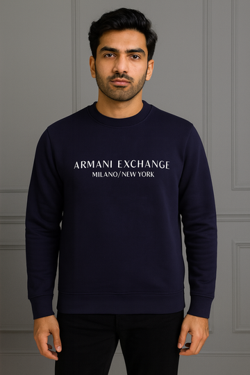 AIX Navy sweatshirt