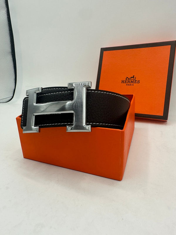 Hermes Belt Silver