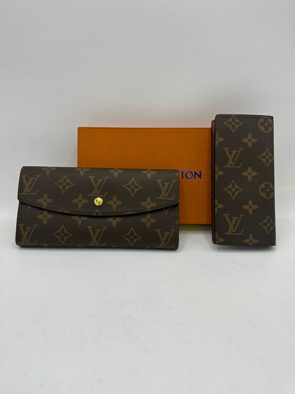 LV Long Wallet Flower