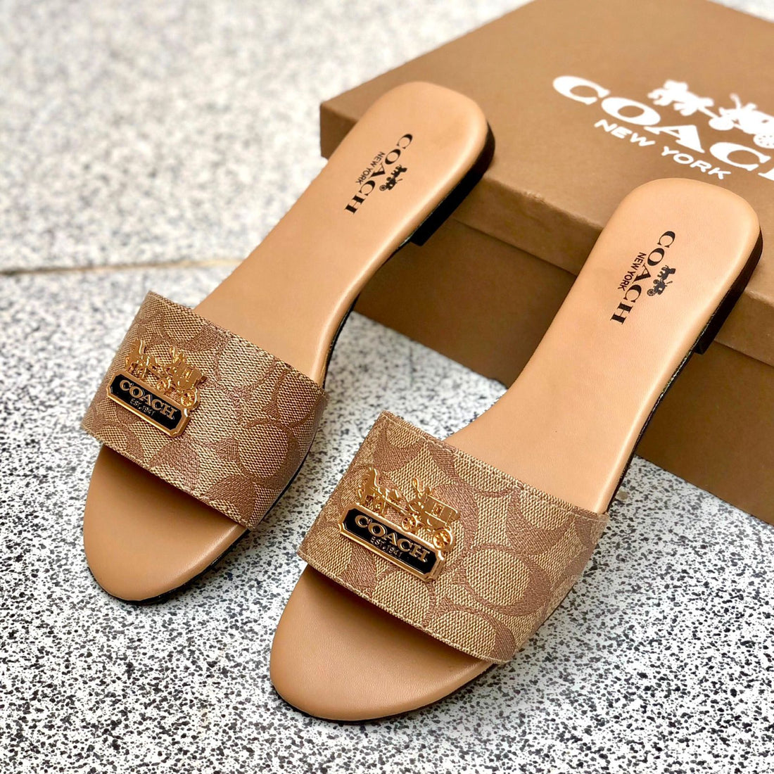 Coach Slippers