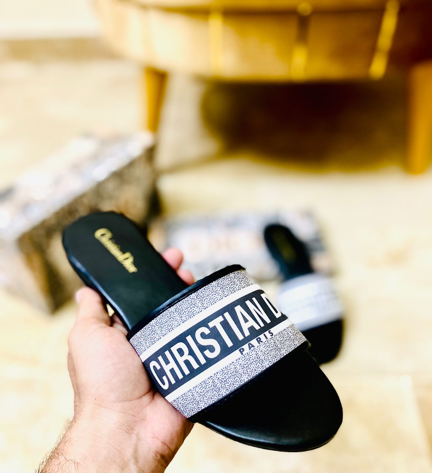 CHRISTAIN DIOR flats