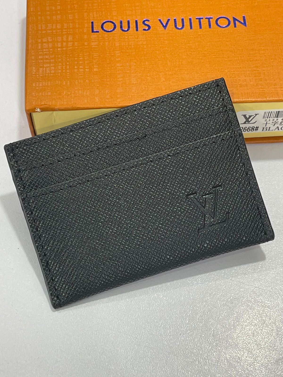Louis Vuitton Pocket Organizer Embossed Card Holder
