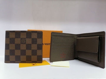 Louis Vuitton Grid Brown Bifold Wallet