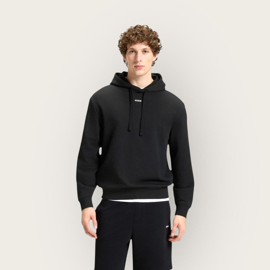 HUGO Logo black Hoodie