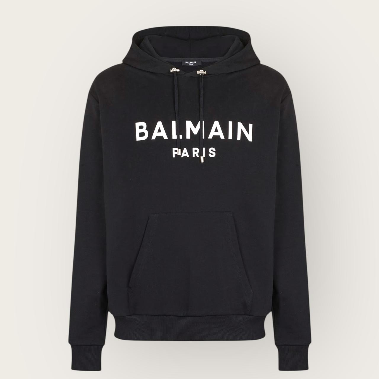 BALMAIN Black Hoodie
