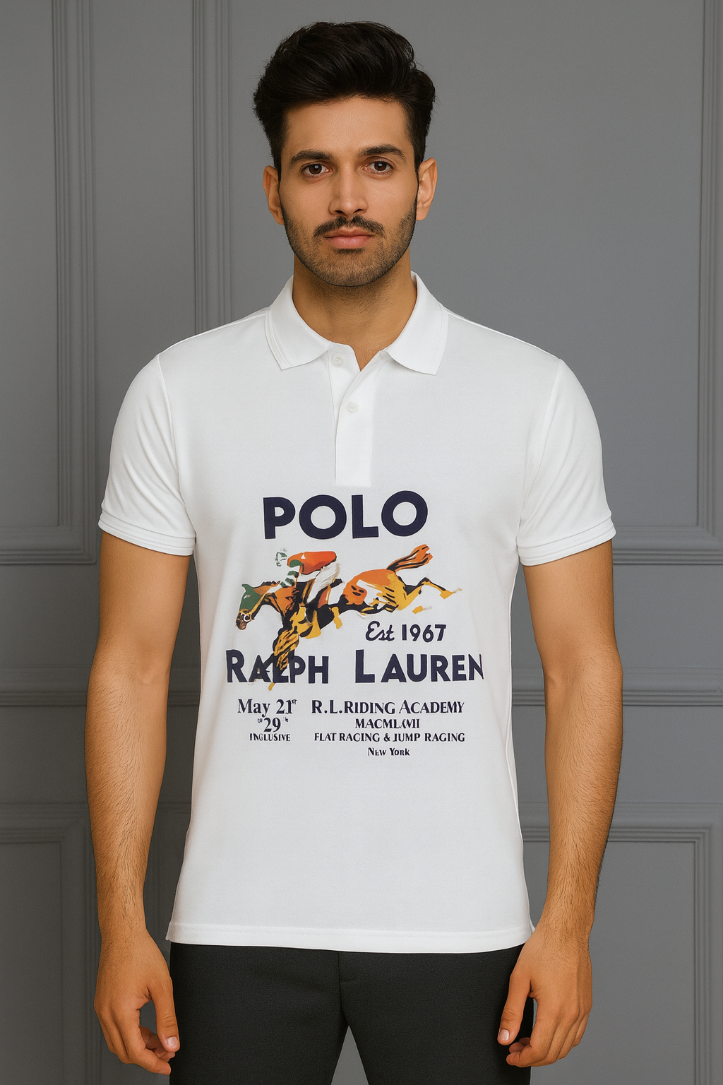 RL White Polo