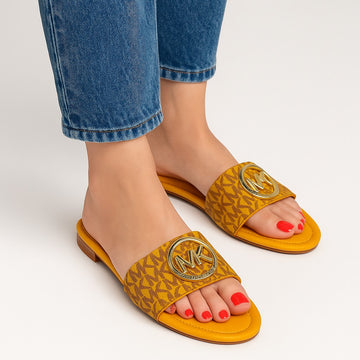 MK Logo Yellow Flats
