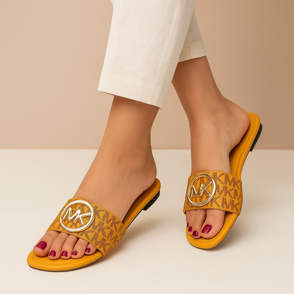MK Logo Yellow Flats