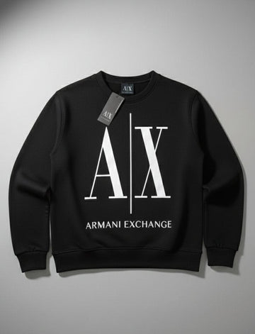 AIX Big Logo Sweatshirt Black