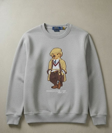 RL Bear Sweatshirt Grey