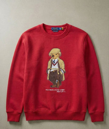 RL Bear Sweatshirt Red