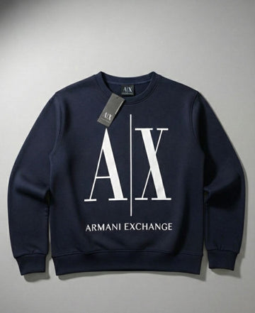 AIX Big Logo Sweatshirt Navy