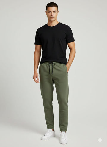 Premium Polo Sweatpants Olive Green